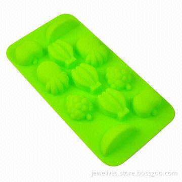 Fruit union silicone candy molds with 11 cavity